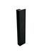 Планка на стену, длина 2,4 м (Black) черный мат SM-2916 Black фото 5