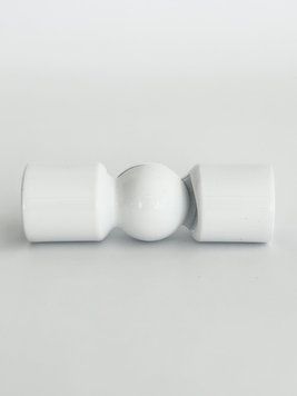 915 соединитель для труб угловой (White) белый матовый 915 White фото