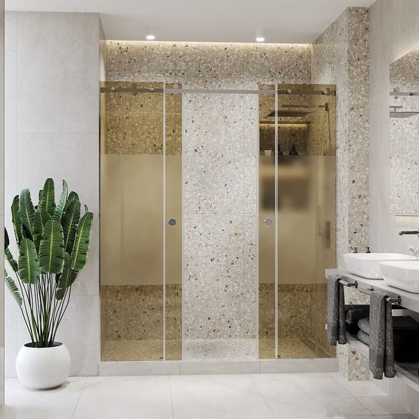 copy_copy_copy_copy_copy_Подвійні розсувні душові двері Model-X Series-C фото