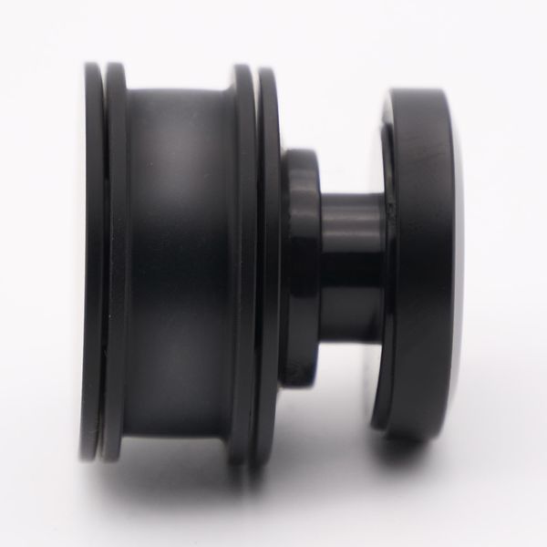 Ролик для раздвижной системы верхний под трубу 30*10 (Black) черная матовая 230 Black фото
