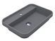 Умивальник OCEAN 600 MIRASTONE GRAY 18307 фото 1