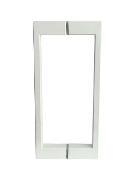 Ручка-скоба для душової кабіни (White) біла матова 5038 White фото Ручка-скоба для душової кабіни (White) біла матова 5038 White фото