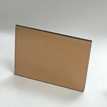 Стекло 6мм бронза матовая закаленная с кромкой glass 6 BKM фото