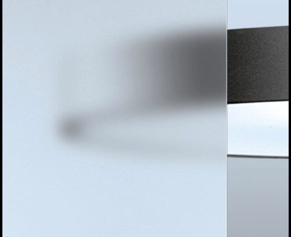 Сырое матовое стекло Диамант 8 мм с полированной кромкой glass 8 DCM фото