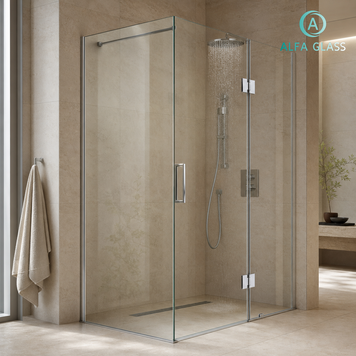 Неподвижное стекло для душевой кабины AG-GLASS-004 фото