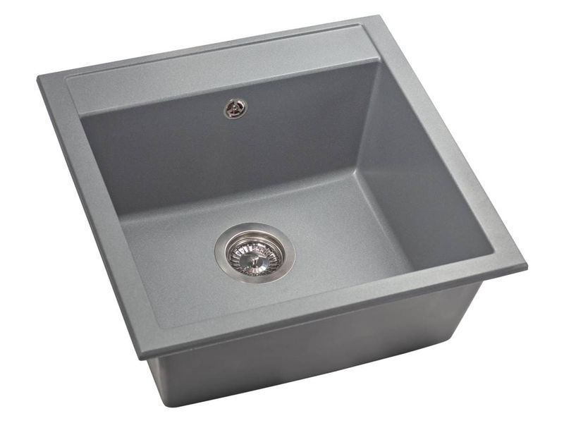 Кухонна мийка BODRUM 510 gray Miraggio 15189 фото
