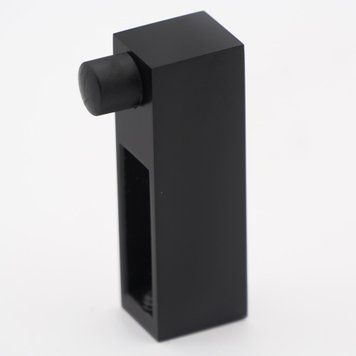 Стопор для ролика под трубу 30х10(Black) черный мат 235 Black фото