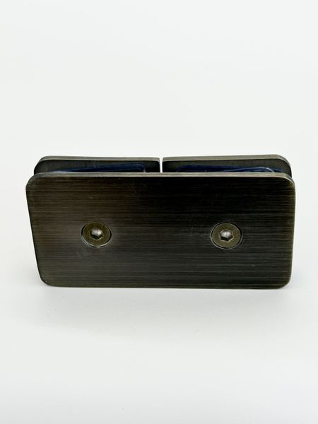 Склотримач СКЛО-СКЛО 180 ГРАДУСІВ ( Bronze) бронза 724 Bronze фото