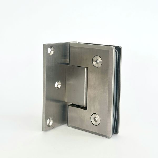 Петля для душової кабіни стіна-скло (SSS) матова нержавійка 305 SSS фото