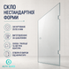 Скло нестандартної форми для душової кабіни AG-GLASS-008 фото 2