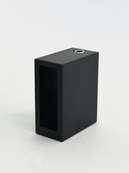 Соединитель стена/труба под трубу 30*10 (Black) черный матовый 318 Black фото