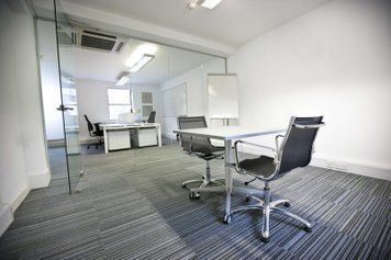 Стеклянные офисные перегородки прозрачные office 3 фото