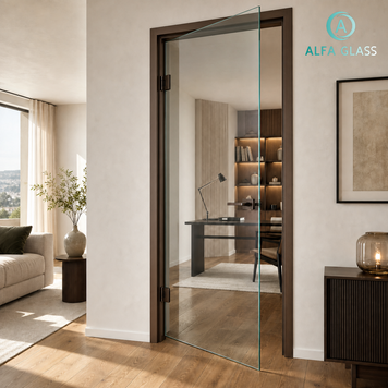 Закалённое стекло для межкомнатных дверей AG-GLASS-009 фото
