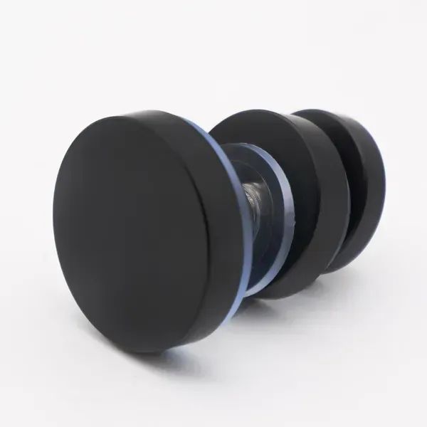 2000&times;2000 мм &middot; Прозрачное &middot; Матовое &middot; Black - Чёрная матовая Model-W.1305 фото
