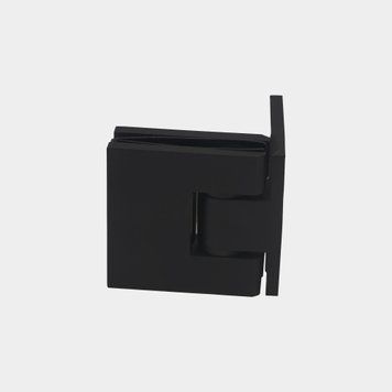Петля для душевой кабины без фиксации стена-стекло (Black) черная нержавейка, SUS 304 8500L-29 Black фото