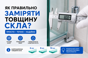 ЯК правильно заміряти товщину скла? фото