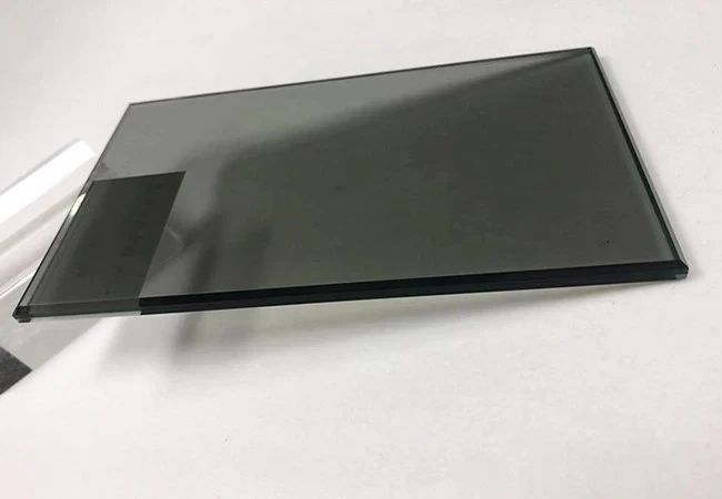 Скло 4мм графіт сире з кромкою glass 4 GC фото
